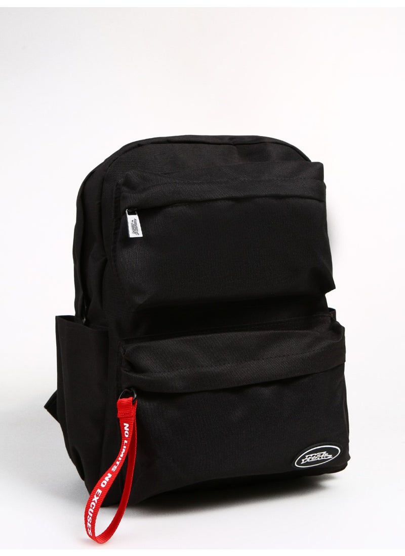 No Fear - Black Boy's Backpack Double Compartment Backpack - Image 1