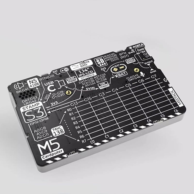 Cardputer Portable Embedded Systems Development Board 56 Card Keyboards Microcontroller StampS3 Programming Tool - Image 2