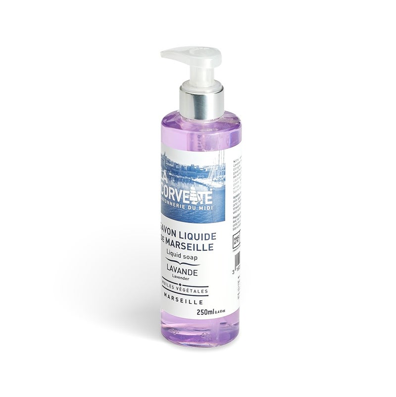 La Corvette Liquid Marseille Soap LAVENDER 250ml - Image 4