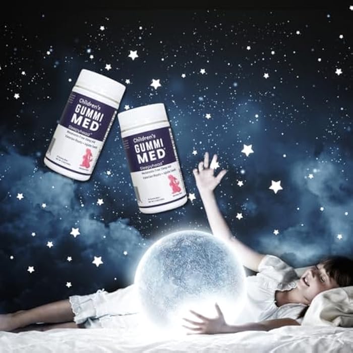 SGC GummiMED Children's Sleepyhead – Melatonin-Free Sleep Gummies | Herbal Blend Sleep Supplement | Valerian Root & Wild Jujube | Sleep Aid for Kids - Image 5