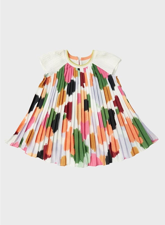 Lia Lea Girl Patterned Dress - Image 4