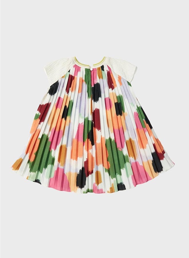 Lia Lea Girl Patterned Dress - Image 5