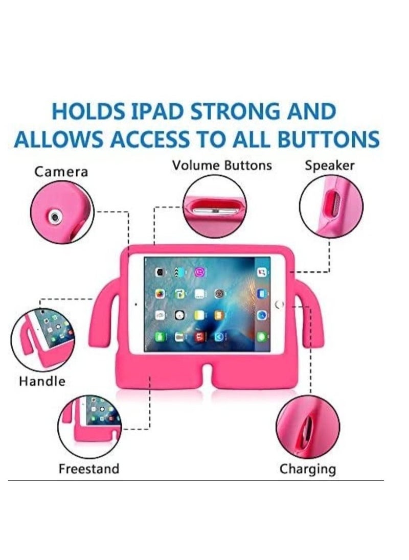 ELTRAZONE Kids Case EVA Foam for iPad 10.2 9th Generation 2021/iPad Pro 10.5/iPad Air 3 with Handle for Girls Full Protective KidsProof Cover Freestanding for 10.2 Inch iPad 8th/7th 2020 2019 - PINK - Image 3