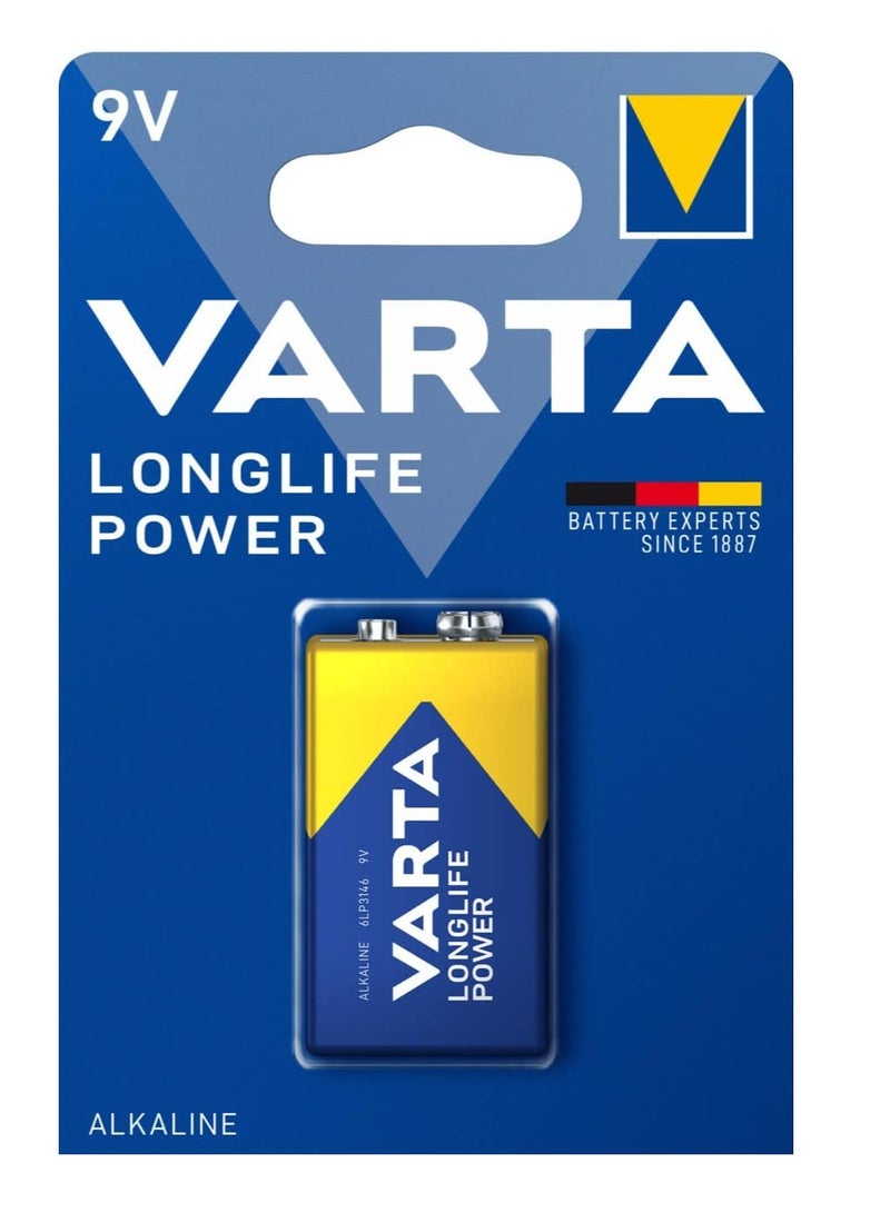 فارتا لونج لايف باور قلوي 1بيس 9 فولت , 6LP3146 اي بلوك , ترانزستور , MN1604