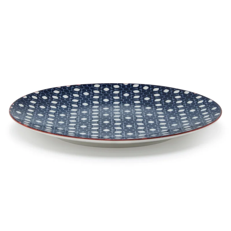 Simply Kitchen Floral Mm Reverse Moroccan Floral Ceramic Side Plate