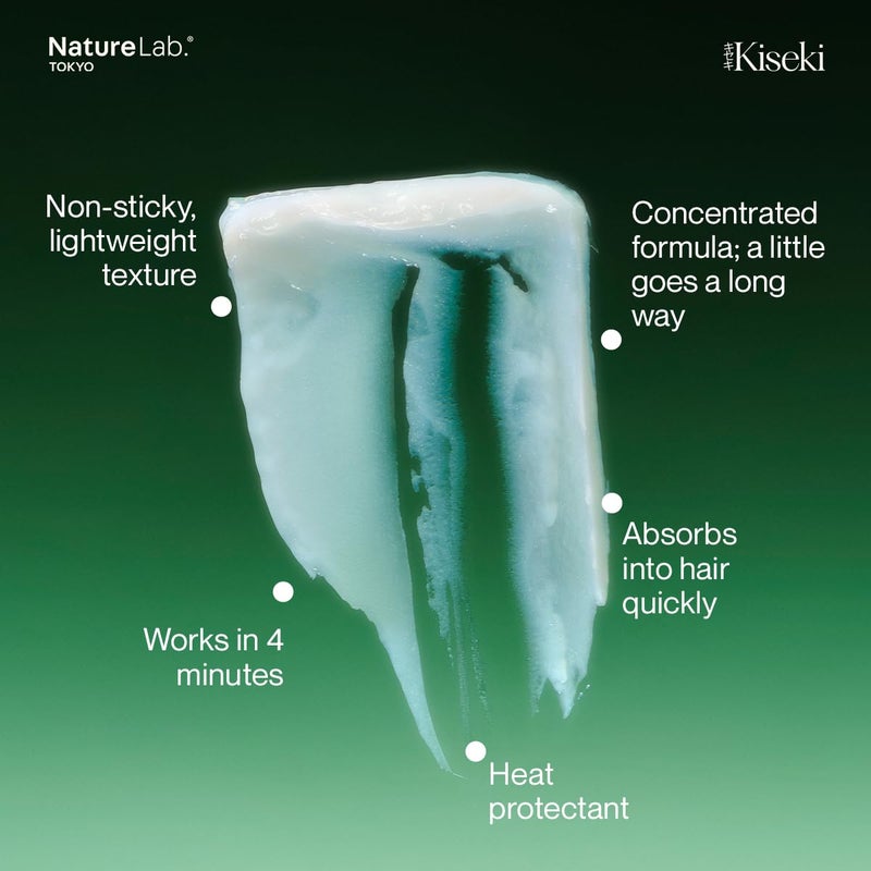 NATURELAB. TOKYO Kiseki Molecular Repair Leave-In Hair Masque & Perfect Clean Clarifying Scalp Scrub - Image 4