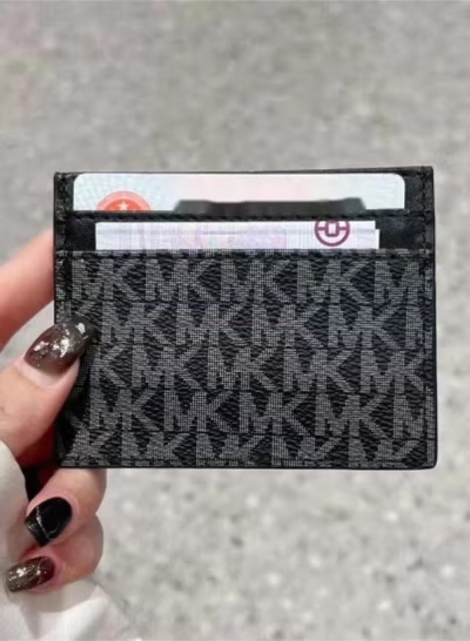 MK Exquisite high-end accordion card holder, ultra-thin, anti-demagnetization, multiple card slots, business card holder, portable ID organizer, suitable for both men and women - Image 2