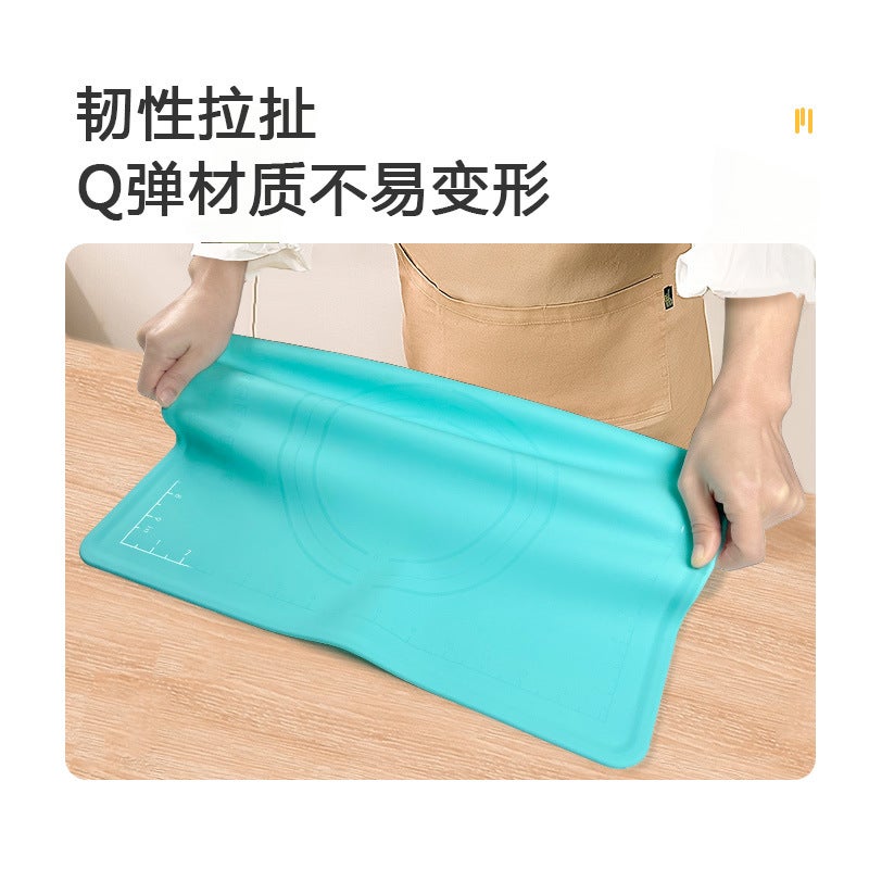 Platinum Silicone Dough Kneading Mat – Non-Slip High Temperature Resistant Baking Mat - Image 4