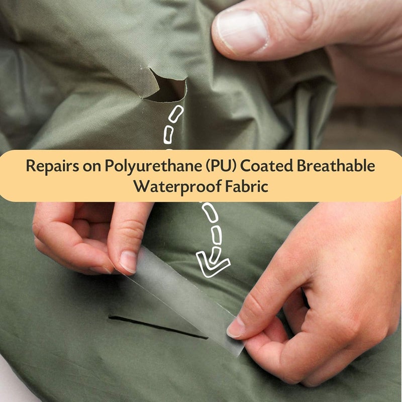 klarako Camping Tent Repair Tape Awning Ironklarakoon Waterproof Cover Adhesive Seam Sealing Tape 20mm X 20m - Image 3