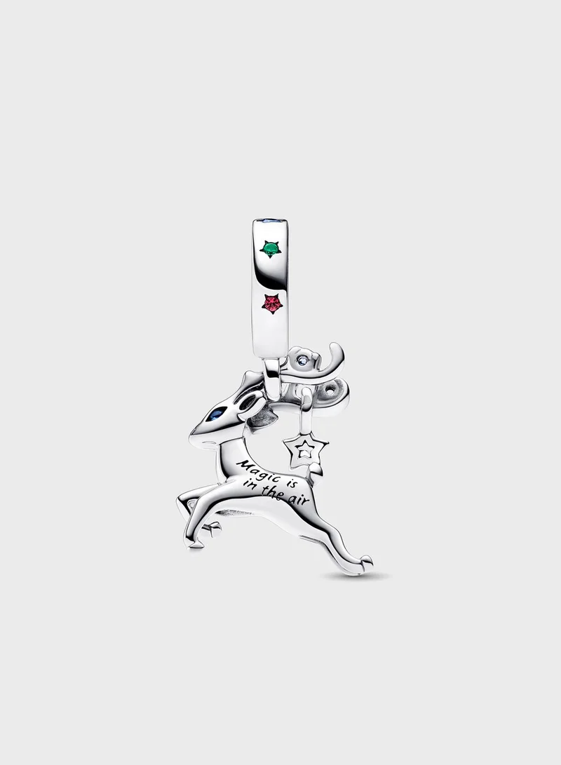PANDORA Magical Christmas Reindeer Dangle Charm