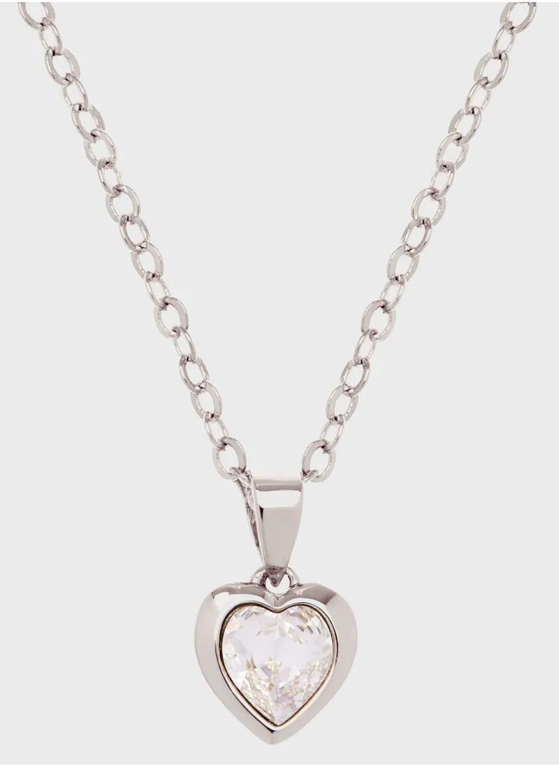 Ted Baker Hannela Crystal Heart Pendant Necklace