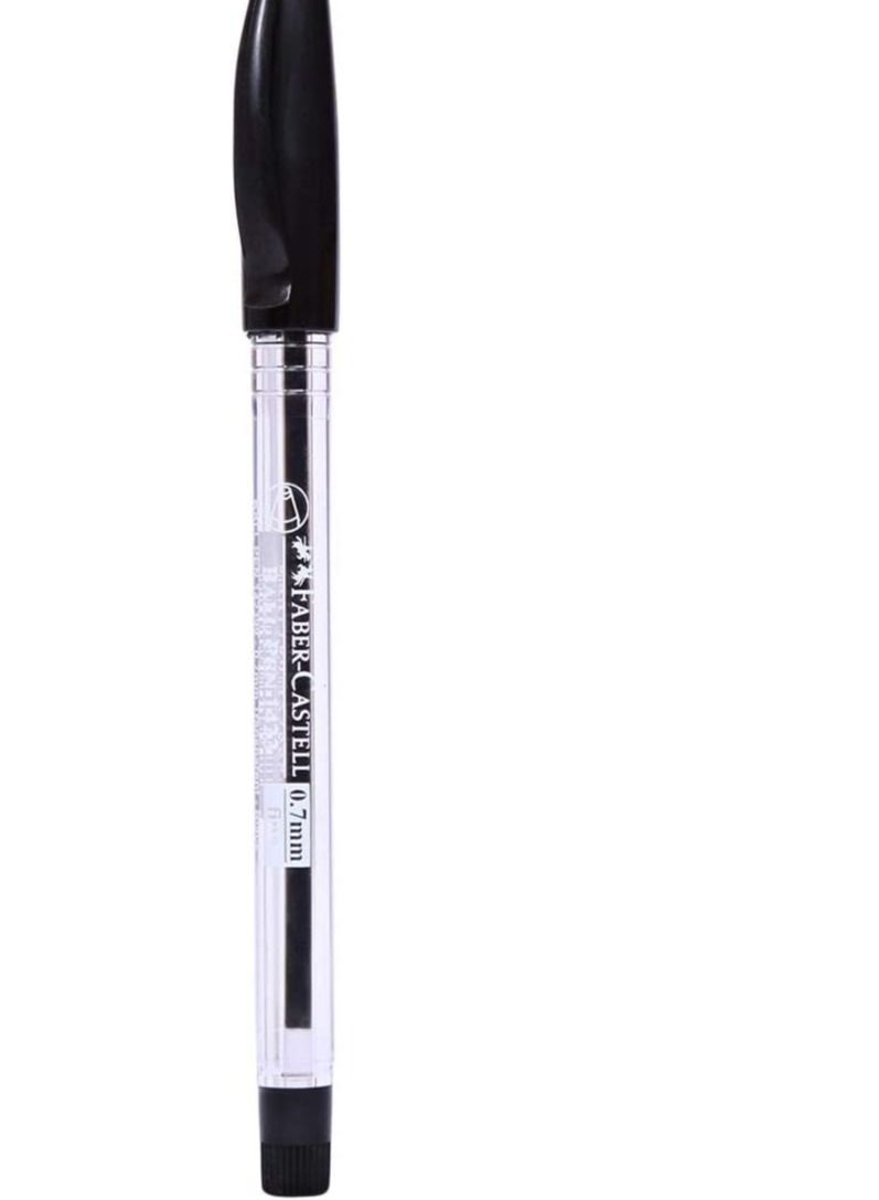 FABER-CASTELL Faber Castell Black Pen 1423 Box of 50 Pcs 0.7mm - Image 2