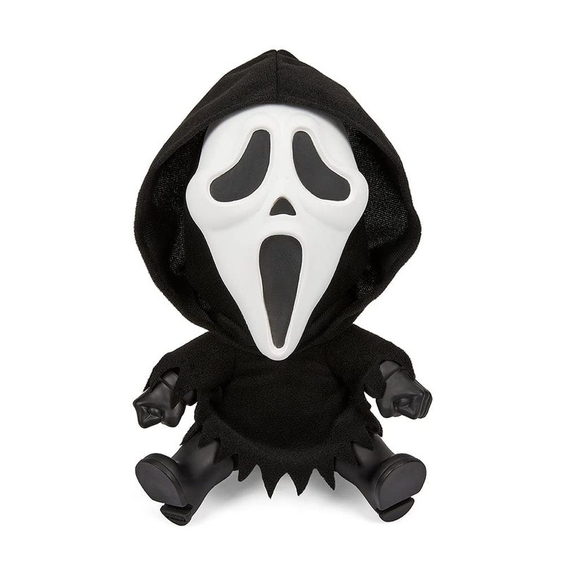 Kidrobot Ghost Face Glow in The Dark 8 Inch Roto Phunny Plush - Image 3