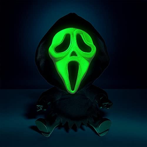 Kidrobot Ghost Face Glow in The Dark 8 Inch Roto Phunny Plush - Image 5