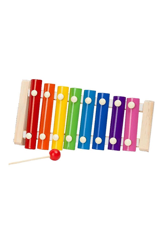 NIBEMINENT Xylophone Musical Instrument Toy Set 24.2x12x2cm - Image 1