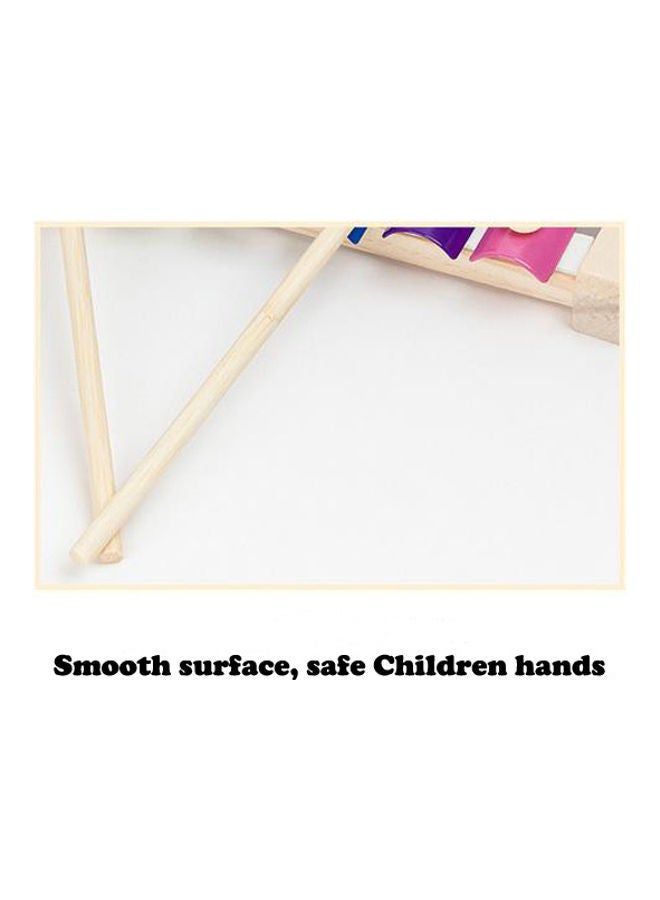 NIBEMINENT Xylophone Musical Instrument Toy Set 24.2x12x2cm - Image 4