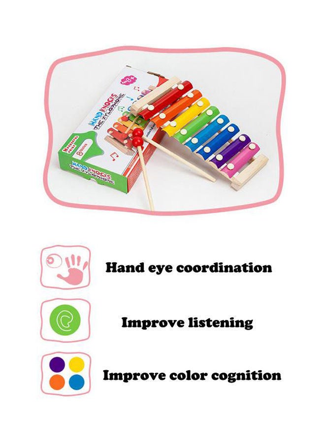 NIBEMINENT Xylophone Musical Instrument Toy Set 24.2x12x2cm - Image 5
