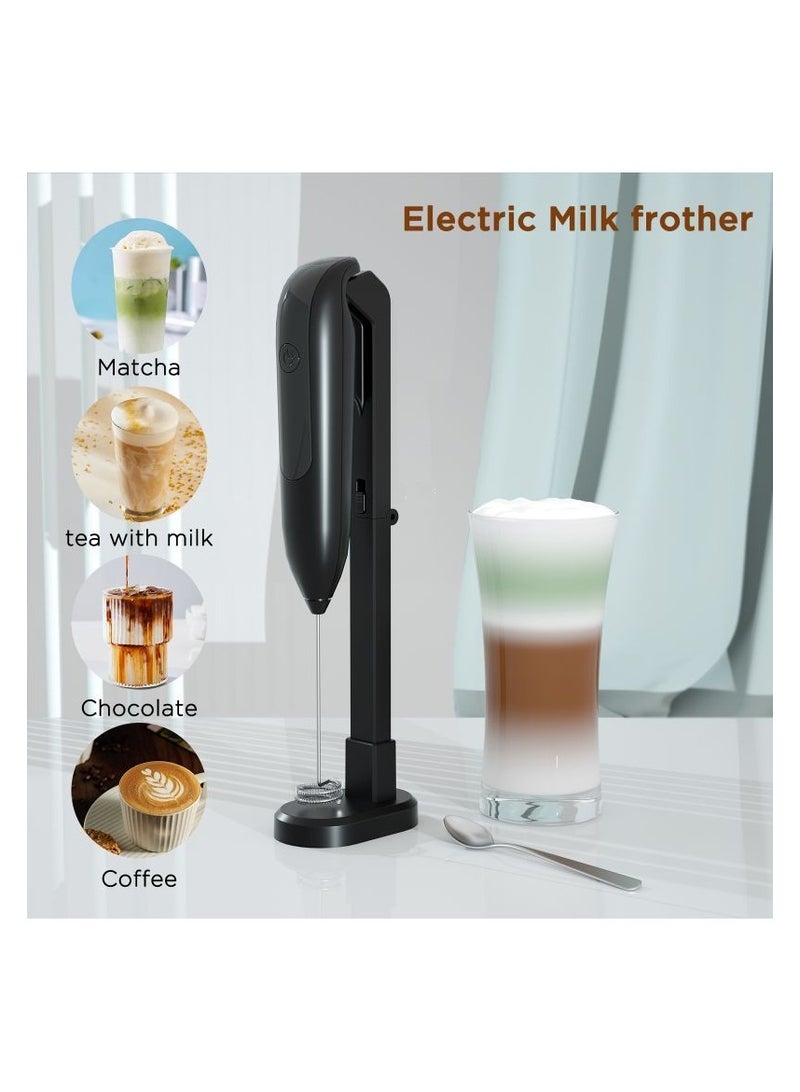 خفاق حليب كهربائي يدوي – خلاط صغير قابل لإعادة الشحن للكريمة والكيك والخبز - Image 2