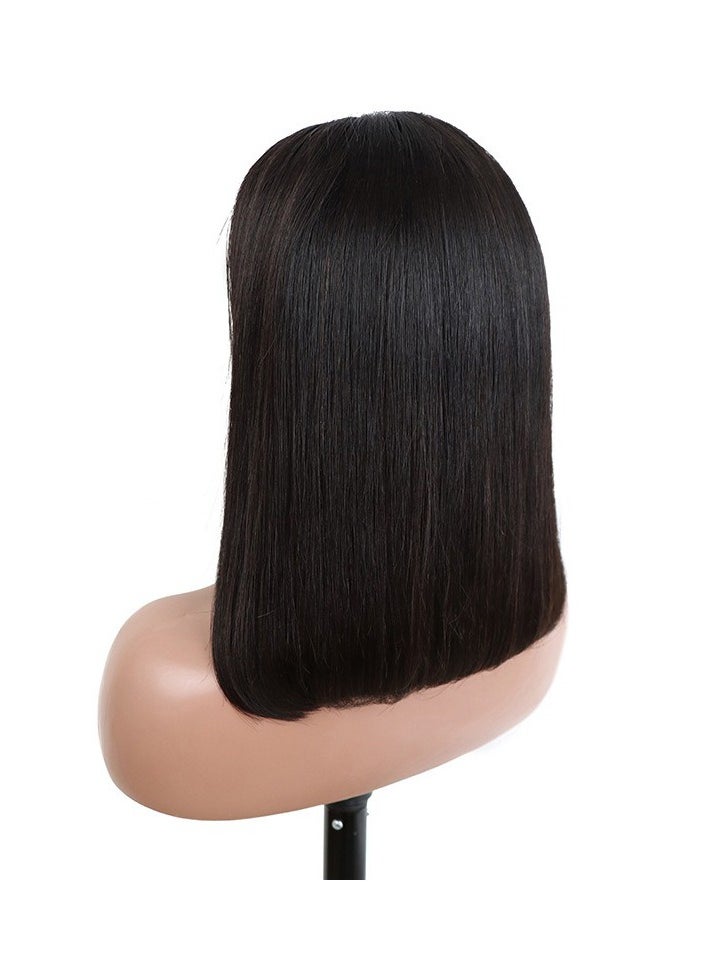 Estelle Short Bob Wig Human Hair 13x4 Frontal Lace Wig for Black Women Glueless Wigs Human Hair Pre Plucked Color No 1  - Image 2