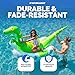 SWIMLINE Original Rocker Raptor Rocking Pool Float Toy with Easy to Grab Handles and Curved Stabilizing Side Bolsters for Kids and Adults for Beach Ocean Pool Lake Heavy Duty PVC - Image 4