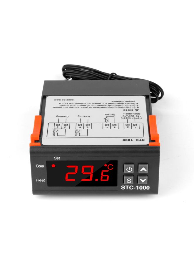 STC-1000 220V Digital Temperature Controller LED Temperature Regulator Thermostat for Incubator Relay 10A Heating and Cooling  - Image 1