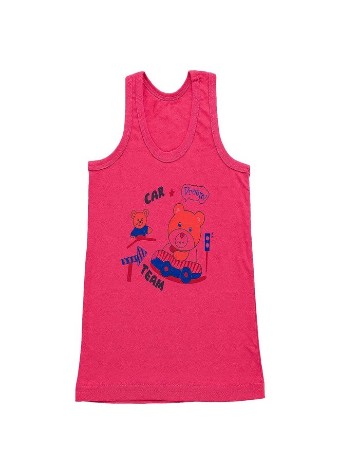 معرف com لهذا التطبيق هو سترات قطنية بدون أكمام للأطفال الرضع من كيدبيا® | طبعات ناعمة ولطيفة، ملابس صيفية للأطفال الرضع، عبوة من 3 قطع (3-4 سنوات) - Image 4