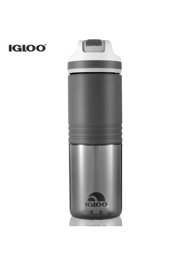IGLOO 700ml Straw Water Bottle (USA) - Portable and Luxurious Water Bottle for Outdoor Use or School