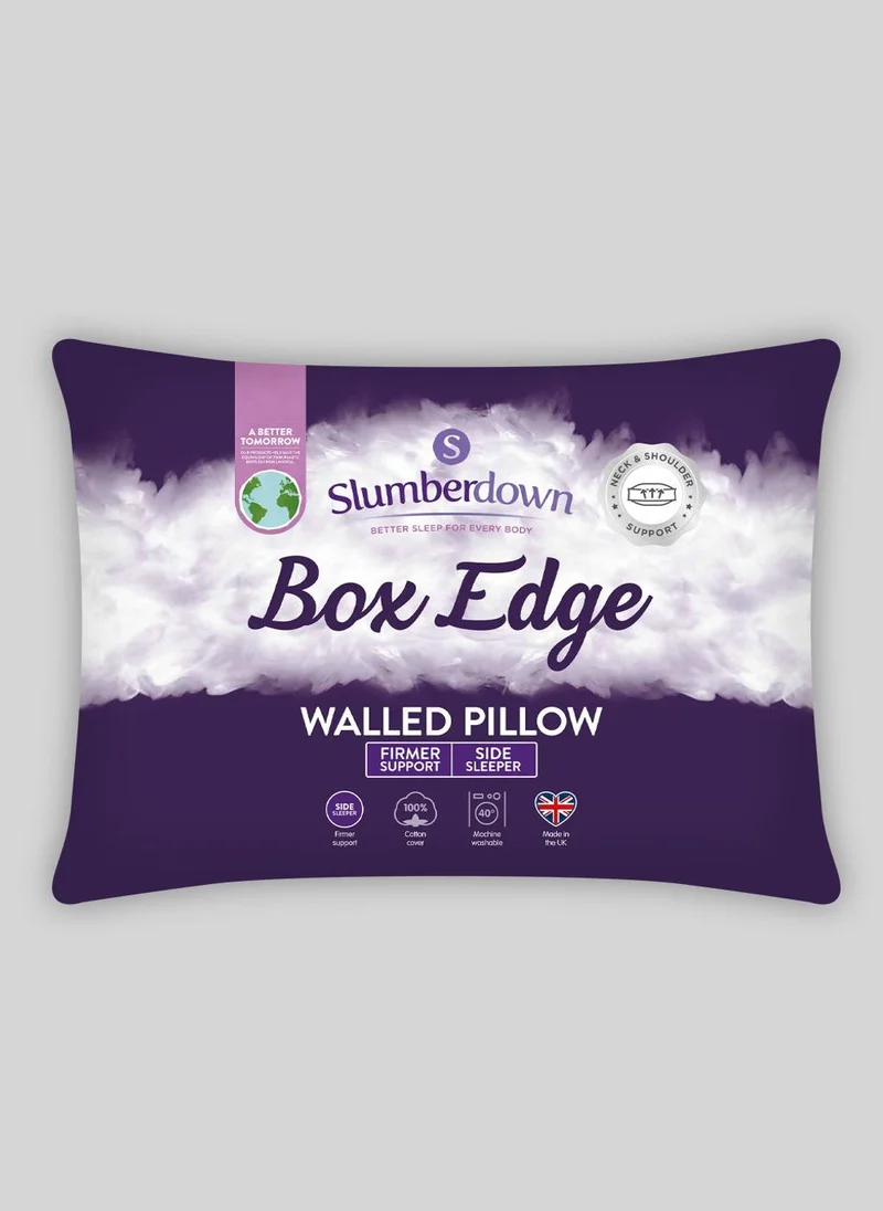 ماتلان Slumberdown Box Edge Walled Pillow White