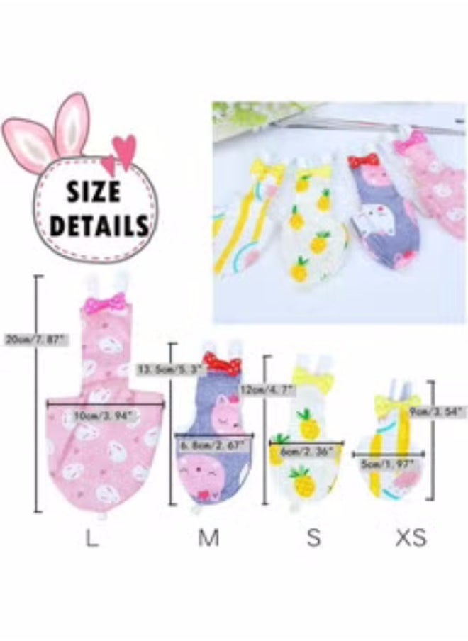 One piece Soft Birds Flight Suits Washable and Reusable Parrots Nappies
