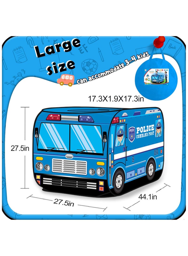 NNEWVANTE خيمة ألعاب للأطفال من 3 إلى 8 سنوات، خيمة لعب شاحنة قابلة للنفخ للأطفال هدايا للأولاد والبنات من 3 4 5 6 7 8 سنوات، مجموعة خيمة قابلة للطي للألعاب في الهواء الطلق والداخلية في الحديقة - Image 2