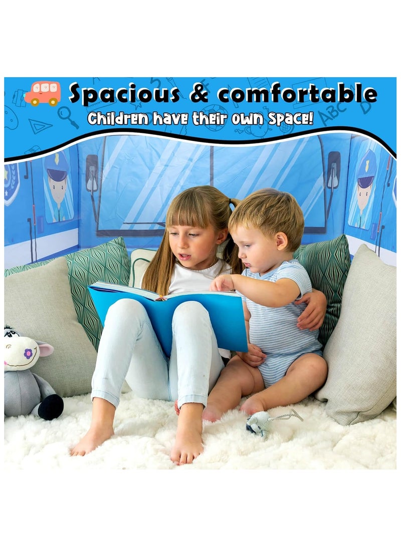 NNEWVANTE خيمة ألعاب للأطفال من 3 إلى 8 سنوات، خيمة لعب شاحنة قابلة للنفخ للأطفال هدايا للأولاد والبنات من 3 4 5 6 7 8 سنوات، مجموعة خيمة قابلة للطي للألعاب في الهواء الطلق والداخلية في الحديقة - Image 4