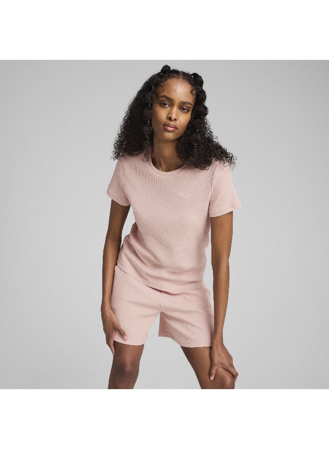 PUMA Her Tee Rose Quartz - Image 3