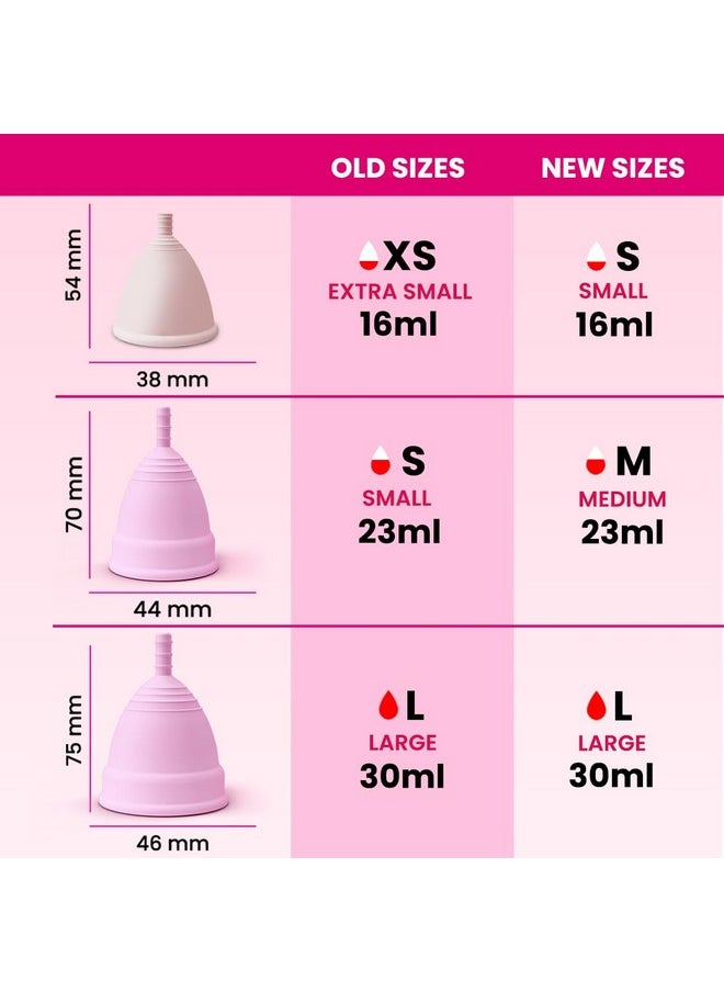 everteen Small Menstrual Cup For Periods|Odor-Free, Rash-Free, No Leakage|12-Hour Protection|Up To 10 Years|Medical-Grade Silicone|Free Pouch|Sanitary Cup For Feminine Hygiene- 1 Count  - Image 5