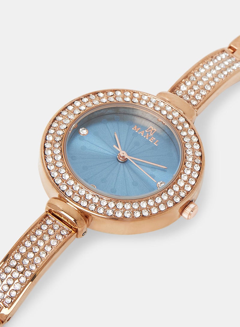 Maxel Women's Comet Analog Wrist Watch MX244 - 28mm - Image 2