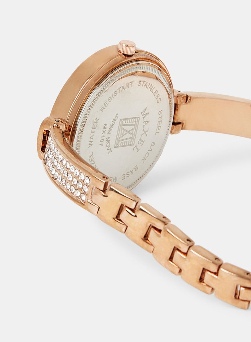 Maxel Women's Comet Analog Wrist Watch MX244 - 28mm - Image 4