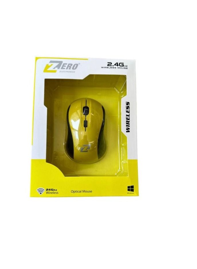 Wireless mouse ZR-1150 Yellow - Image 2