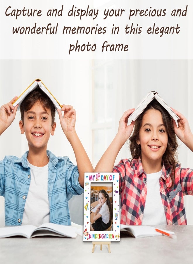 DETIHO My First Day of School Picture Frame - Kindergarten Photo Frame, Elementary School Back to Schools For Boys Girls, Perfect 2025 Year Keepsake-J03 - Image 4