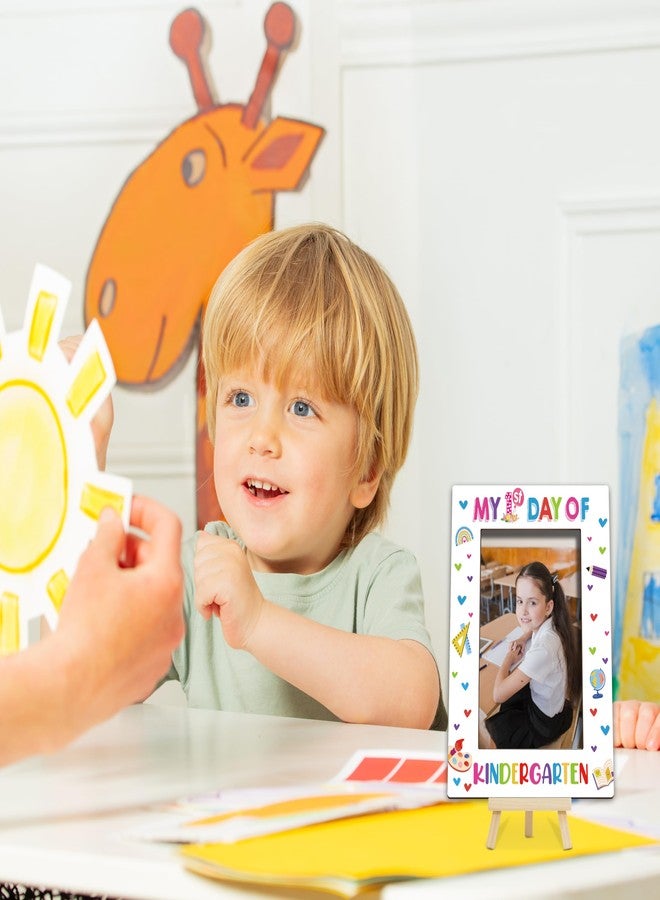 DETIHO My First Day of School Picture Frame - Kindergarten Photo Frame, Elementary School Back to Schools For Boys Girls, Perfect 2025 Year Keepsake-J03 - Image 5