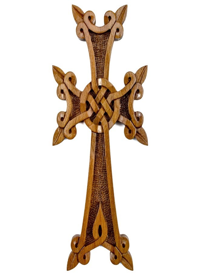 Handcraftoria Handmade Wall cross with ornaments from armenian cross - Image 4