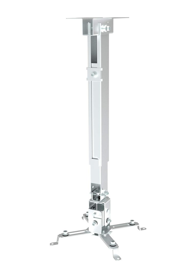 9468 Ceiling Projector Mount, Universal Rotating Mount, Max. 20kg, White