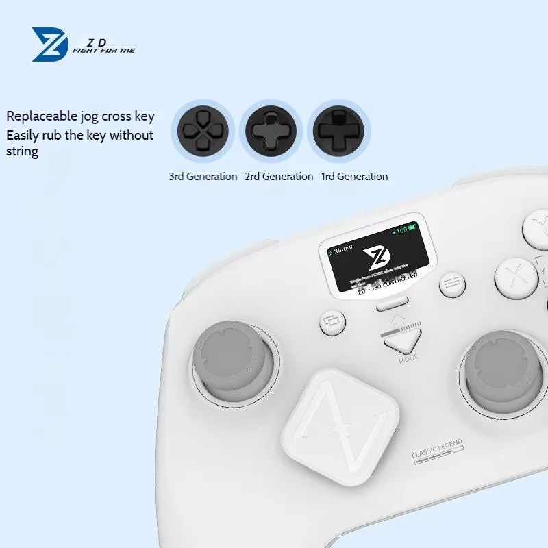 زي دي ذراع تحكم ZD Classic Legendary - أسود مطفي - Image 2