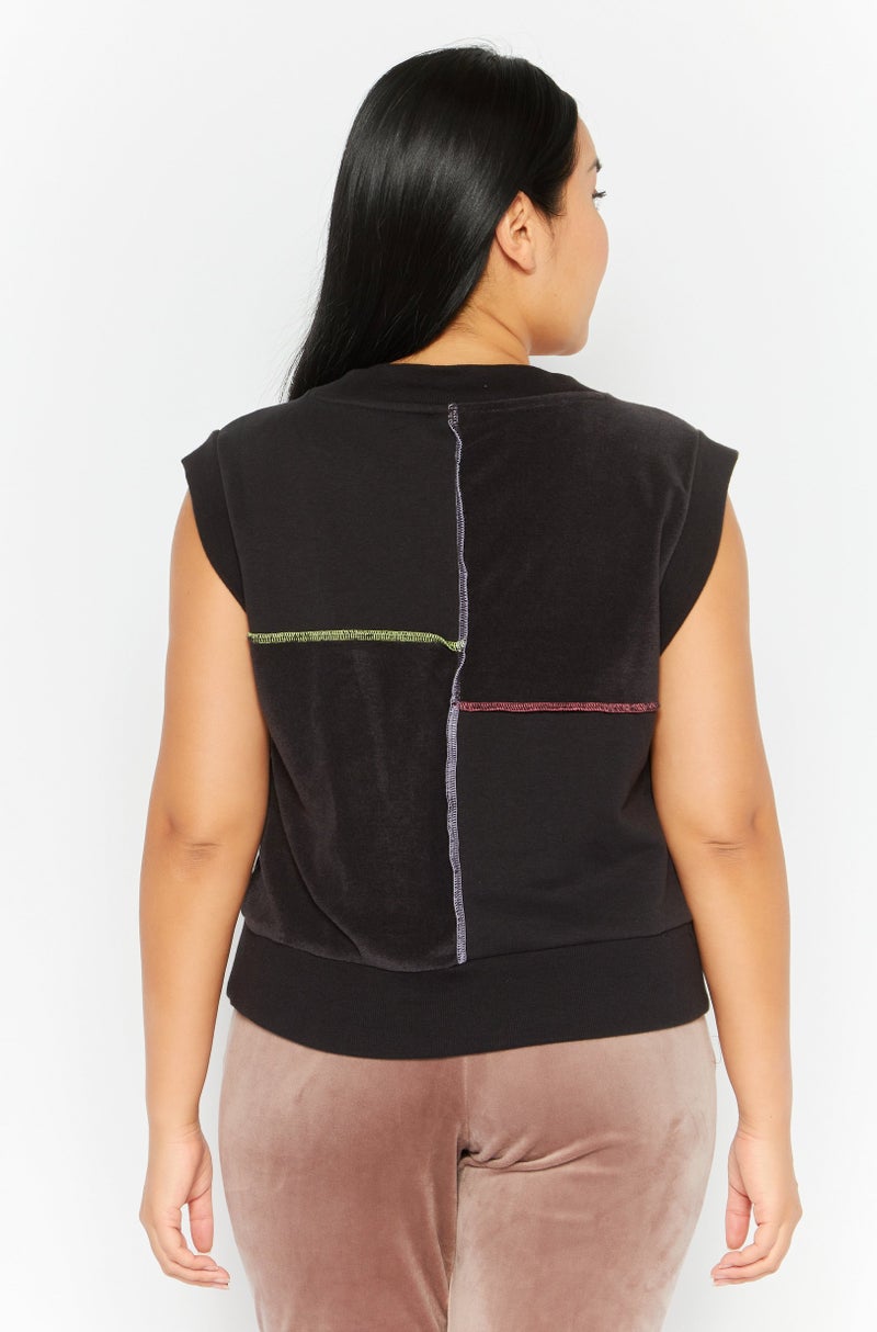 PUMA Women Sportswear Fit Sleeveless Training Top, Black - Image 4