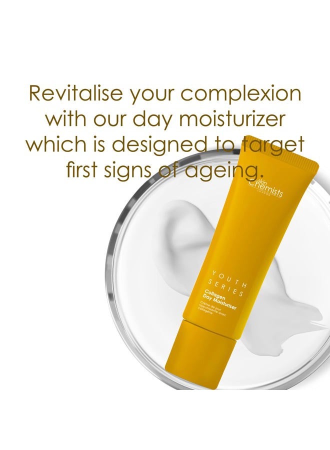 Skin Chemists Collagen Anti Aging Day Cream | Anti Aging Skin Care Face Moisturizer Infused Collagen, Marine Amino Acids and Coconut Oil - Daily Anti Aging Skincare - 1.69 Ounces - Image 2