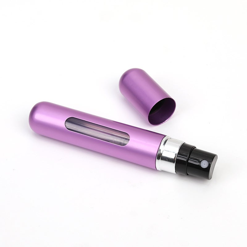 8Ml Perfume Sub-Bottle Bottom Filling Round Head Mini Press Travel Spray Portable Empty Bottle Self-Pump Spot - Image 5
