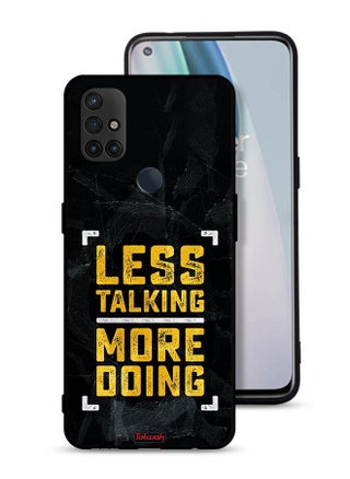 OnePlus Nord N10 5G Protective Case Cover Less Talking More Doing - pzsku/Z848C38600D5E9F4C0B8EZ/45/_/1698236326/64411e45-2742-4ae3-a270-53645a0043c6
