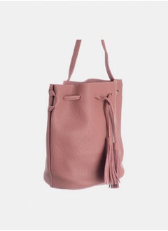 Leather shoulder bag with drawstring closure - pzsku/Z848C59176DE8DFE14059Z/45/_/1737461945/10dd1df8-a3f0-4654-8b31-1bb2887bd4a8