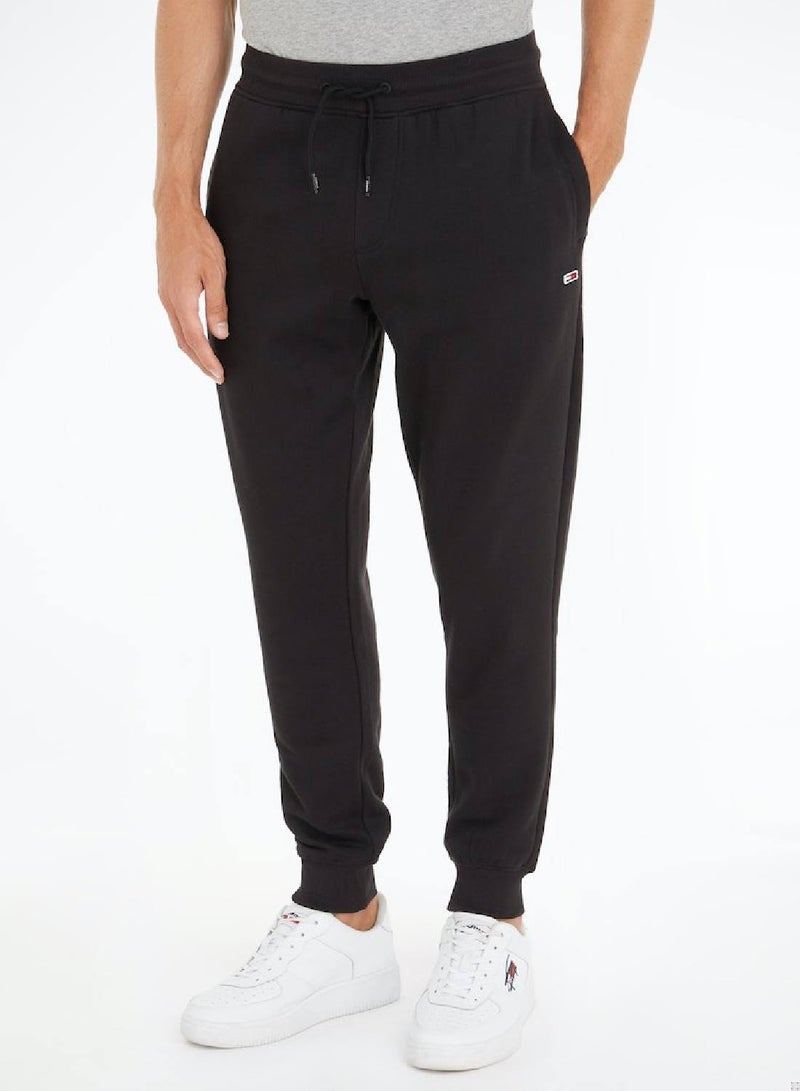 TOMMY JEANS Slim Fleece Joggers - Image 1