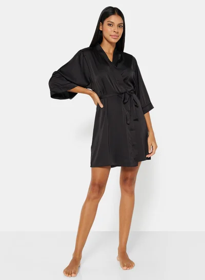 VERO MODA Basic Belted Nightwear Robe
