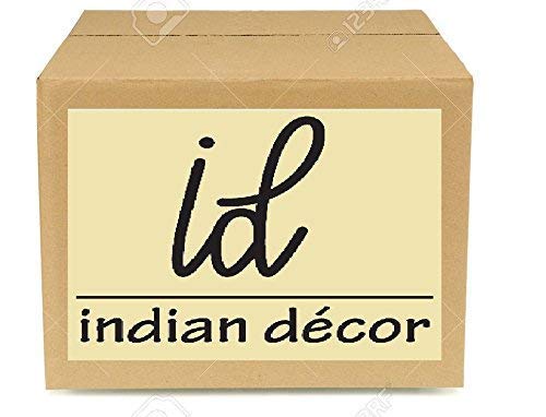 INDIAN DECOR INDIAN DECOR XL21761 Pedestal 2Tier Metal Construction Towel Rack with Metal Tray Black Frame with White Tray  - Image 3