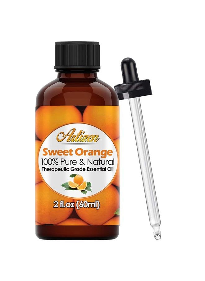Artizen - 2oz Oils - Sweet Orange Essential Oil - 2 Fluid Ounces - Image 1